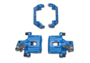 Ford Focus ST Brake Kit - Rear - Ford Racing - Brembo Venting Rotors + RS Calipers + RS Brake Pads - RS Blue - `13-`18
